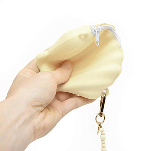 Сумка в виде ракушки Рататам (Ratatam) "Ракушка", желтая