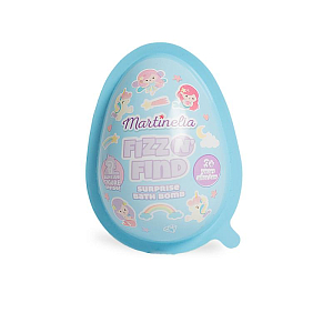 Бомбочка для ванны с сюрпризом Martinelia, голубая