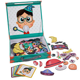 Магнитный пазл Hape "Смешное лицо"