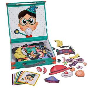 Магнитный пазл Hape "Смешное лицо"