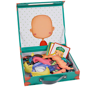 Магнитный пазл Hape "Смешное лицо"