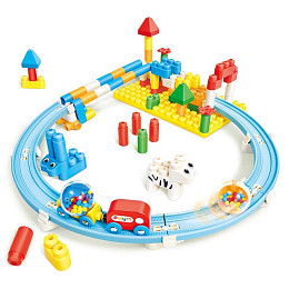 Игровой набор Hape "Двойная колея", серия "Гонки"