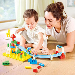 Игровой набор Hape "Двойная колея", серия "Гонки"