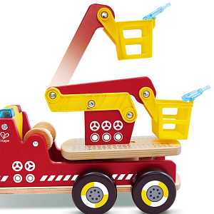 Игровой набор Hape "Играем в профессии", пожарная машина