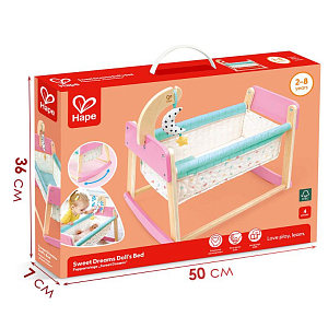 Люлька для куклы Hape "Играем вместе"