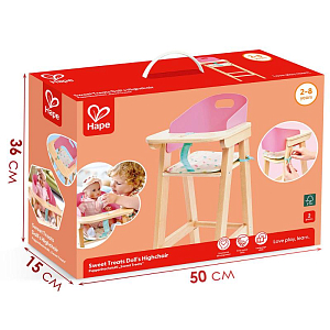 Стульчик для куклы Hape "Играем вместе"