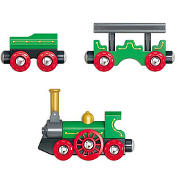 Игрушка Hape "Ретро-поезд", с трубой