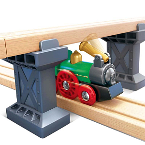 Игрушка Hape "Ретро-поезд", с трубой