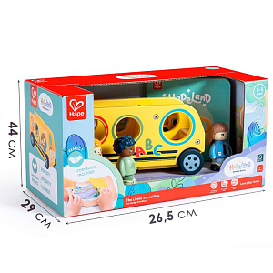 Игровой набор Hape "Играем вместе", школьный автобус