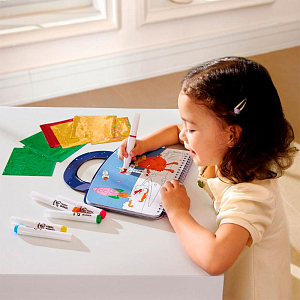 Игровой набор Hape Юный Пикассо "Укрась фольгой Космос"