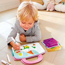 Игровой набор Hape Юный Пикассо "Укрась фольгой Страну Чудес"