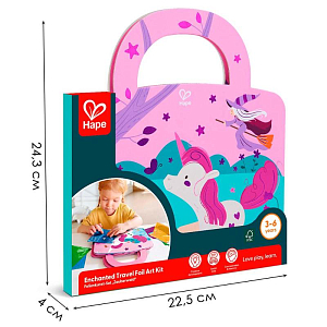 Игровой набор Hape Юный Пикассо "Укрась фольгой Страну Чудес"