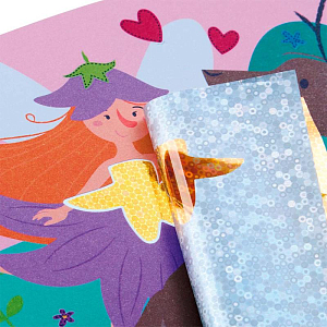 Игровой набор Hape Юный Пикассо "Укрась фольгой Страну Чудес"