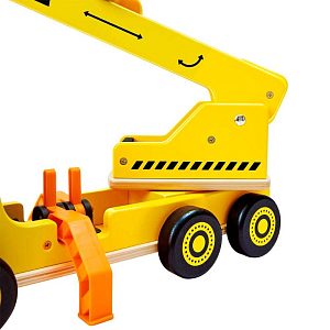 Игровой набор Hape "Малыш-строитель", строительный кран