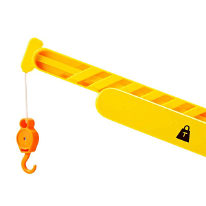 Игровой набор Hape "Малыш-строитель", строительный кран