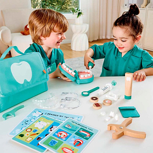 Игровой набор Hape "Добрый доктор", стоматологическая клиника