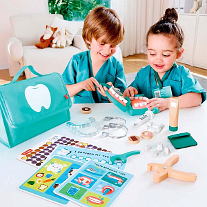 Игровой набор Hape "Добрый доктор", стоматологическая клиника