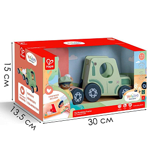 Игровой набор Hape "Фермерские приключения", детская иллюстрированная книга Hape Land