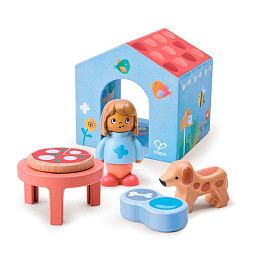 Игровой набор Hape "Маленький домик", детская иллюстрированная книга Hape Land