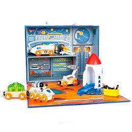 Игровой набор Hape "Космос", космические приключения