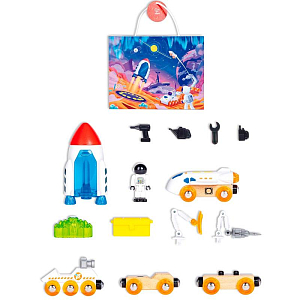 Игровой набор Hape "Космос", космические приключения