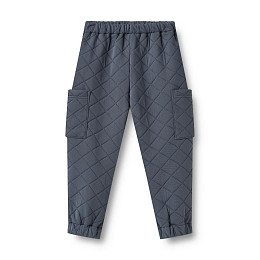 Брюки-карго утепленные Wheat, синие чернила