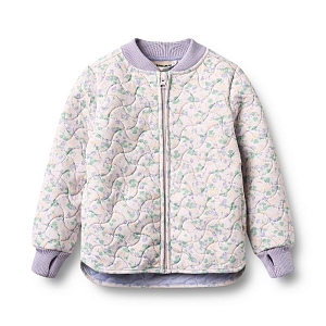Куртка утепленная Wheat "Thermo Loui Purple Light Petunias", королевские петунии