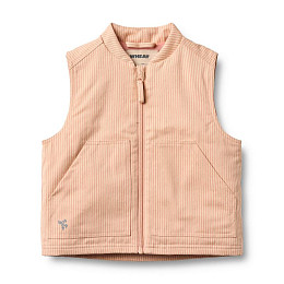 Жилет Wheat, полоски цвета сомо