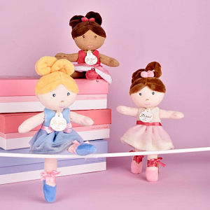 Мягкая игрушка Doudou et Compagnie "Балерина - Blanche"