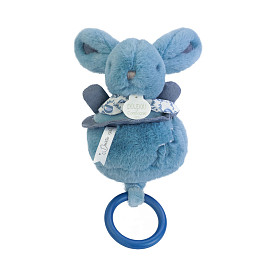 Музыкальная игрушка Doudou et Compagnie "Doudou", голубая