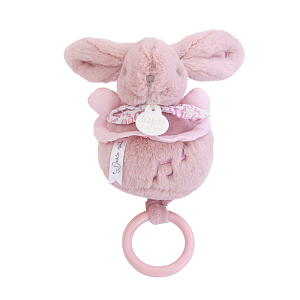 Музыкальная игрушка Doudou et Compagnie "Doudou", розовая