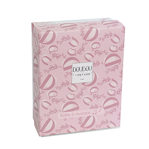 Музыкальная игрушка Doudou et Compagnie "Doudou", розовая