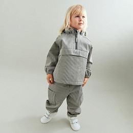 Анорак Wheat, полоски серого агата