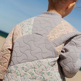 Куртка утепленная Wheat, королевские петунии с розовым