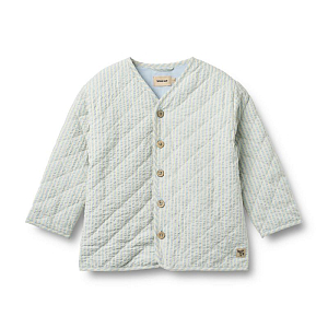 Куртка стеганая Wheat "Saxo Summer Sky Stripe", невесомые полоски