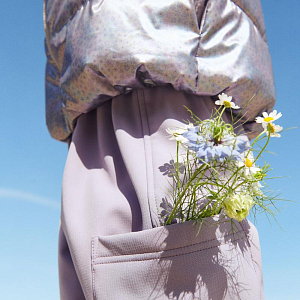 Куртка дутая Wheat, лунная орхидея