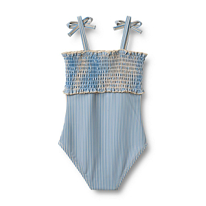 Купальник Wheat "Selma Blue Swim Stripe", голубые полоски