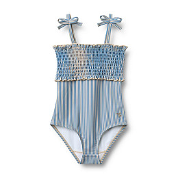Купальник Wheat "Selma Blue Swim Stripe", голубые полоски