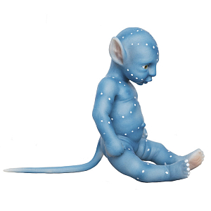 Кукла Magic Manufactory "На'ви", коллекция Галактика, ярко-голубая, 20 см