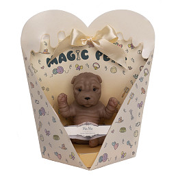 Игрушка Magic Manufactory "Щенок Шарпей", коллекция Животные, 18 см