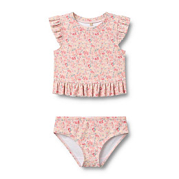 Костюм купальный Wheat "Alma Powder Flowers and Seashells", 2 предмета, пляжный букет