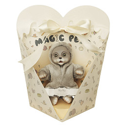 Игрушка Magic Manufactory "Кот", коллекция Magic Pets, серый, 19 см
