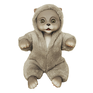 Игрушка Magic Manufactory "Кот", коллекция Magic Pets, серый, 19 см