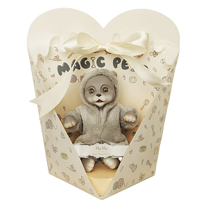 Игрушка Magic Manufactory "Кот", коллекция Magic Pets, серый, 19 см