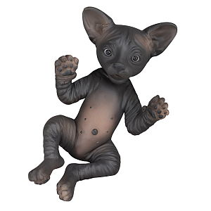 Игрушка Magic Manufactory "Сфинкс", коллекция Magic Pets, черный, 18 см