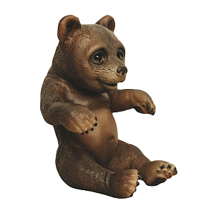 Игрушка Magic Manufactory "Медведь", коллекция Magic Forest, коричневый, 11 см
