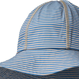 Панама Wheat "Bora Blue Swim Stripe", голубые полоски