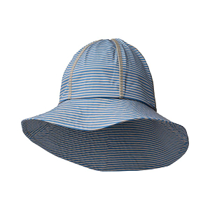 Панама Wheat "Bora Blue Swim Stripe", голубые полоски