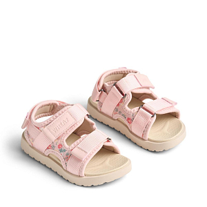 Сандалии Wheat "Mandy Powder Flowers and Seashells", пляжный букет