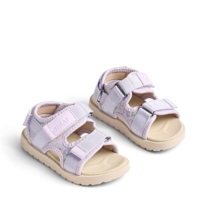 Сандалии Wheat "Mandy Purple Light Petunias", королевские петунии